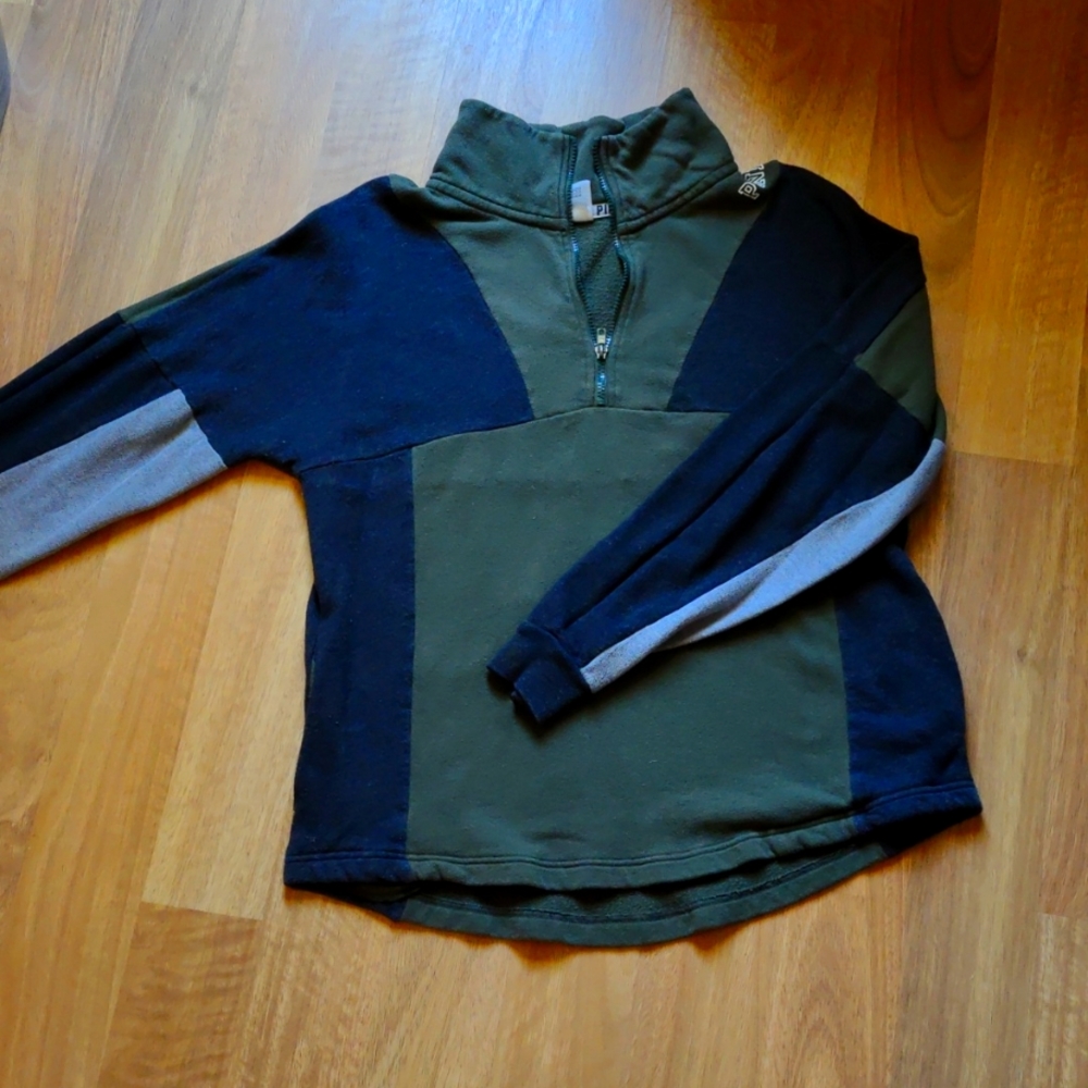 Women's color block sweatshirt